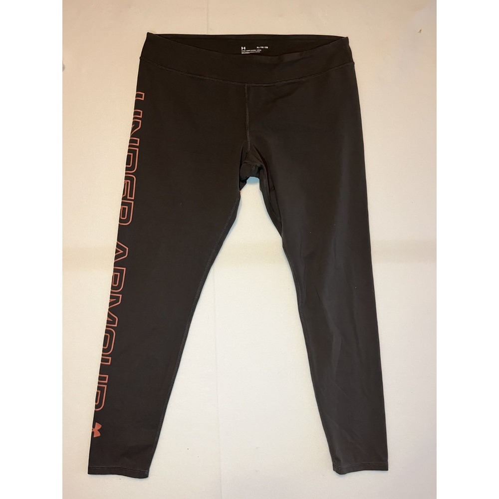 Under Armour Fitted Legging Yoga Pants Womens Black Size XL